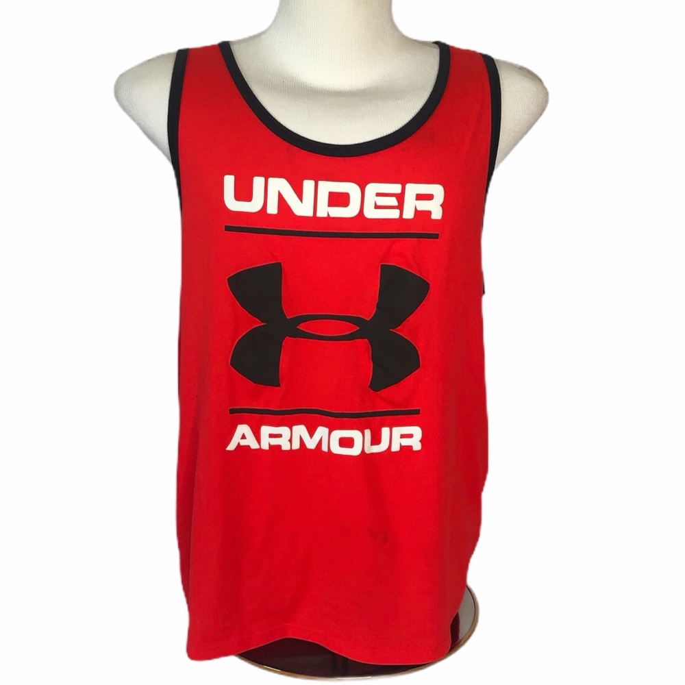 Under Armour Men's Red Tank Top